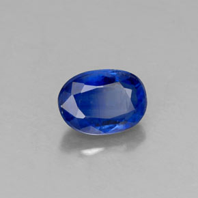 Dianita Azul profundo Natural 0.74ct, Corte Oval, VS-SI