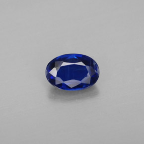 Dianita Azul profundo Natural 0.61ct, Corte Oval, VS-SI