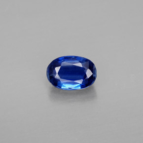 Cianita azul natural 0,80ct, corte oval, VS-SI