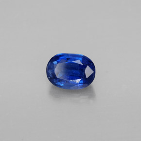 Cianita azul natural 0,93ct, corte oval, VS-SI