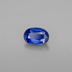 Cianita azul natural 0,56ct, corte oval, VS