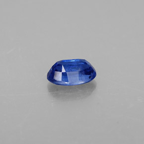 Cianita azul natural 0,56ct, corte oval, VS