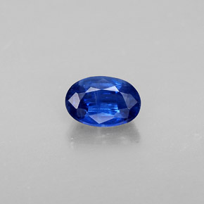 Cianita azul natural 0,69ct, corte oval, SI