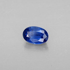 Cianita azul natural 0,69ct, corte oval, SI