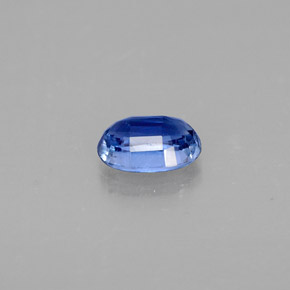 Cianita azul natural 0,63ct, corte oval, SI