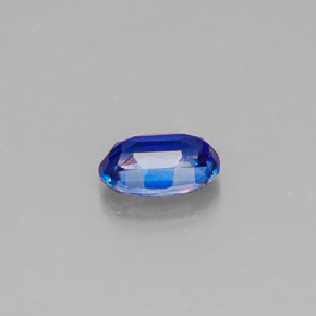 Cianita azul natural 0,58ct, corte oval, VS-SI