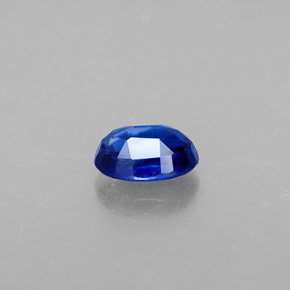 Cianita azul natural 0,71ct, corte oval, VS