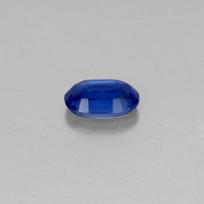 Cianita azul natural 0,58ct, corte oval, VS