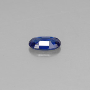 Dianita Azul profundo Natural 0.41ct, Corte Oval, VS-SI