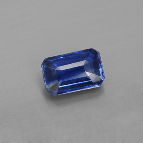 Dianita Azul Natural 0.65ct, Corte Esmeralda, VS