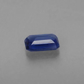 Dianita Azul Natural 0.65ct, Corte Esmeralda, VS