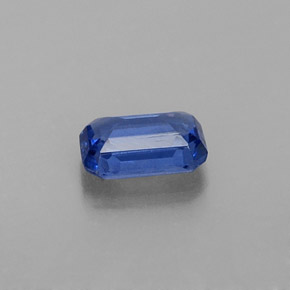 Dianita Azul Natural 0.58ct, Corte Esmeralda, VS-SI