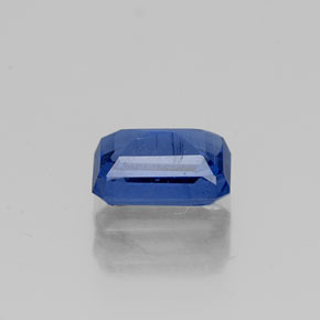 Dianita Azul Natural 0.83ct, Corte Esmeralda, VS-SI