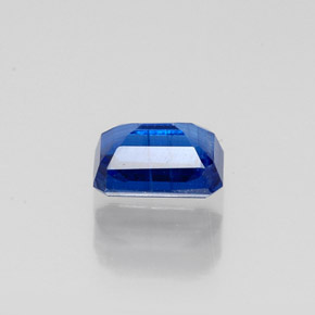 Cianita azul natural 0,90ct, corte esmeralda, VS-SI