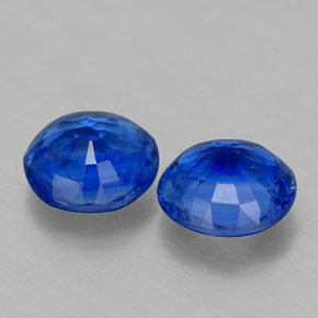 Pedras preciosas de Dianita Azul natural de  ct, Corte Redondo, VS-SI