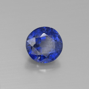 Dianita Azul Natural 1.23ct, Corte Redondo, VS-SI