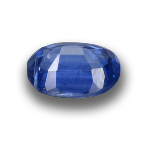 Cianita azul natural 1,37ct, corte oval, VS-SI