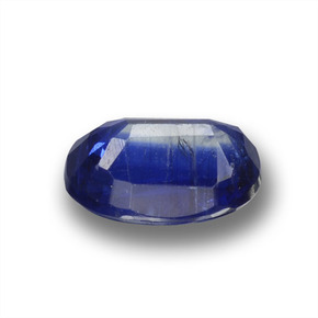 Cianita azul natural 1,11ct, corte oval, VS-SI