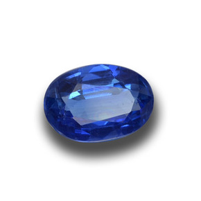 Cianita azul natural 1,19ct, corte oval, VS-SI