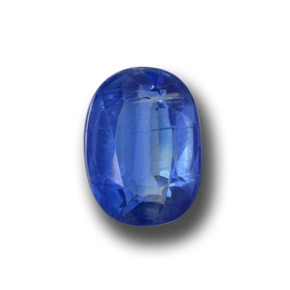 Cianita azul natural 1,53ct, corte oval, VS-SI
