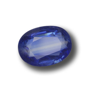 Cianita azul natural 2,31ct, corte oval, VS-SI