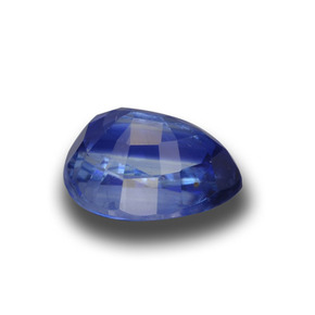 Cianita azul natural 2,76ct, formato de pêra, VS-SI