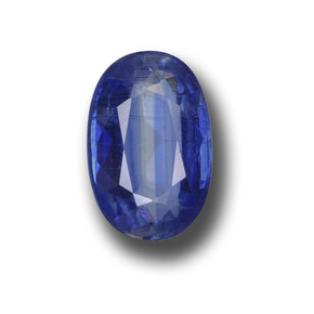 Cianita azul natural 2,01ct, corte oval, VS-SI