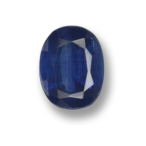 Dianita Azul profundo Natural 1.74ct, Corte Oval, VS-SI