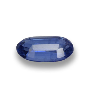 Cianita azul natural 1,61ct, corte oval, VS-SI