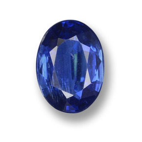 Cianita azul natural 1,68ct, corte oval, VS-SI