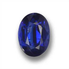 Cianita azul natural 1,01ct, corte oval, VS-SI