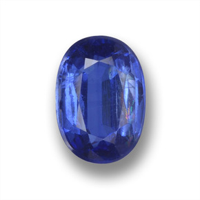 Cianita azul natural 1,49ct, corte oval, VS-SI