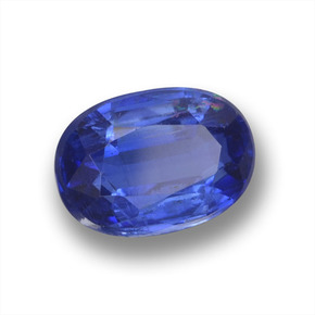 Cianita azul natural 1,49ct, corte oval, VS-SI