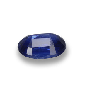 Cianita azul natural 0,87ct, corte oval, VS-SI