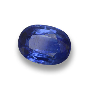 Cianita azul natural 0,92ct, corte oval, VS-SI