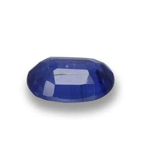 Cianita azul natural 0,92ct, corte oval, VS-SI