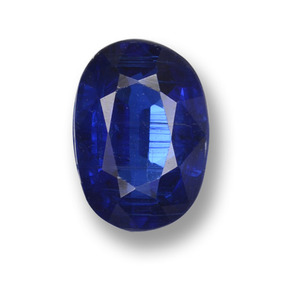 Cianita azul natural 0,99ct, corte oval, VS-SI