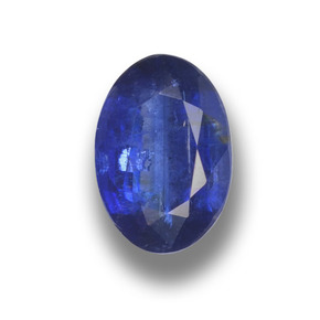 Dianita Azul profundo Natural 1.22ct, Corte Oval, VS-SI