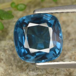 Dianita Azul Natural 2.04ct, Almofada cortada, VS