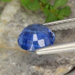 Cianita azul natural 1,05ct, corte redondo, VS-SI