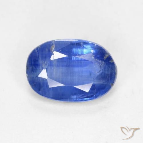 0.99ct Natural centáurea azul Dianita, oval, SI