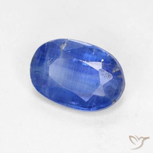 Dianita centáurea azul Natural 0.99ct, oval, SI