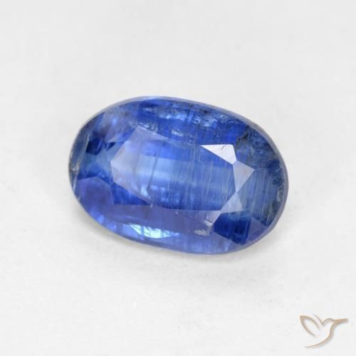 Dianita centáurea azul Natural 0.95ct, oval, SI