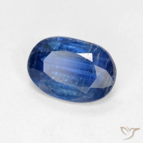 Dianita Azul escuro Natural 0.98ct, oval, SI
