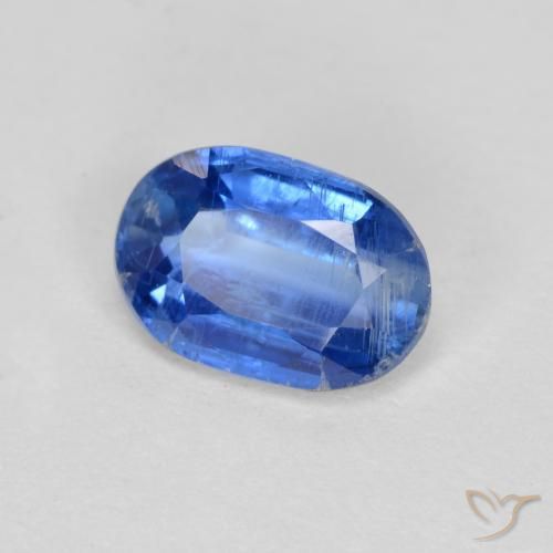 Dianita Azul escuro Natural 1.07ct, oval, SI
