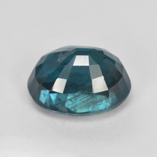 Cianita turquesa natural 4,17ct, corte oval, VS