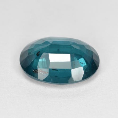 Cianita turquesa natural 3,71ct, corte oval, VS-SI