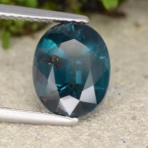Cianita azul natural 3,89ct, corte oval, VS-SI