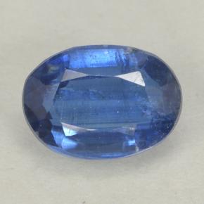 Cianita azul natural 1,12ct, corte oval, VS-SI