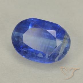 Dianita Azul profundo Natural 0.87ct, oval, VS-SI
